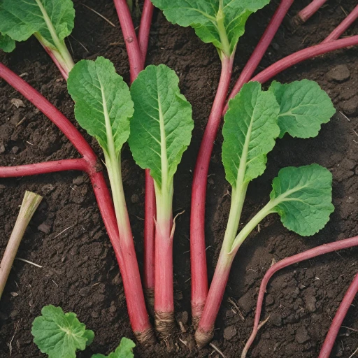 Les bienfaits insoupçonnés de la racine de rhubarbe