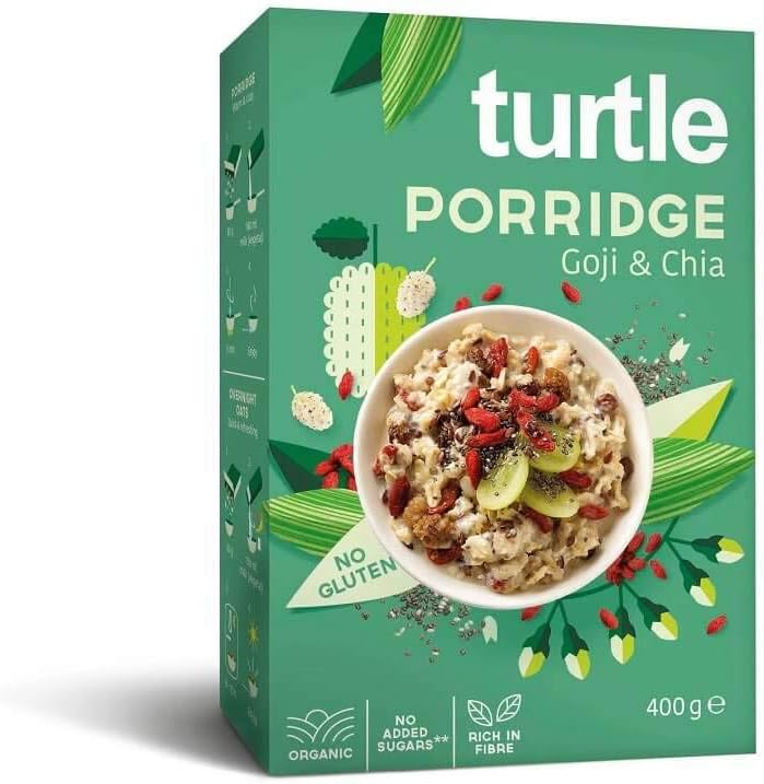 TURTLE Porridge goji et chia bio 400g