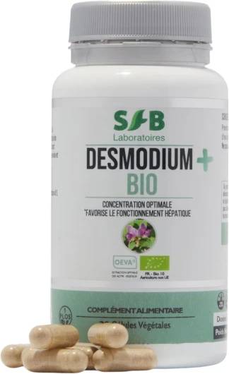 Desmodium Plus Bio – Purification & Régénération du Foie – Complément Alimentaire Naturel – Protecteur hépatique - Détoxifiante – 30 Gélules Végétales pour Équilibre Digestif