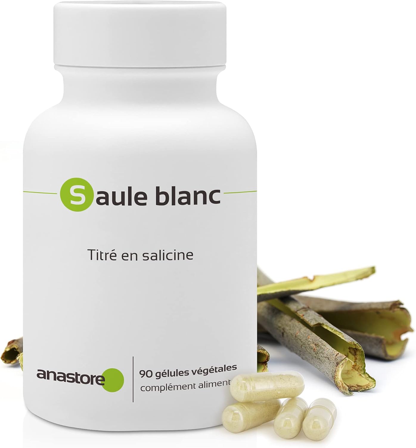 SAULE BLANC * 160 mg / 90 gélules * Titré en salicine 25%