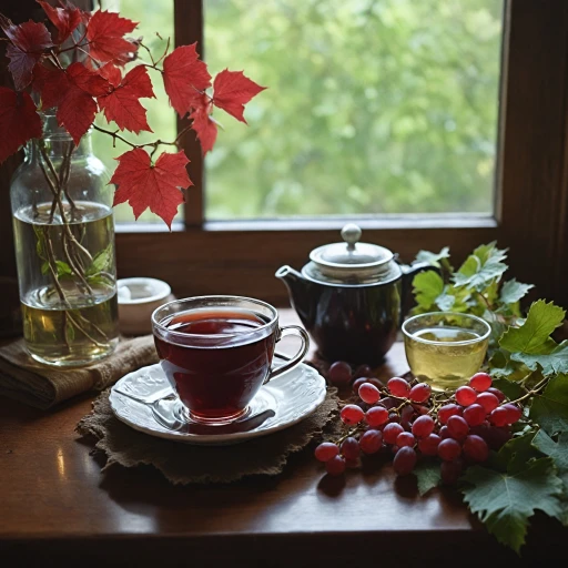 Les bienfaits de la tisane de vigne rouge
