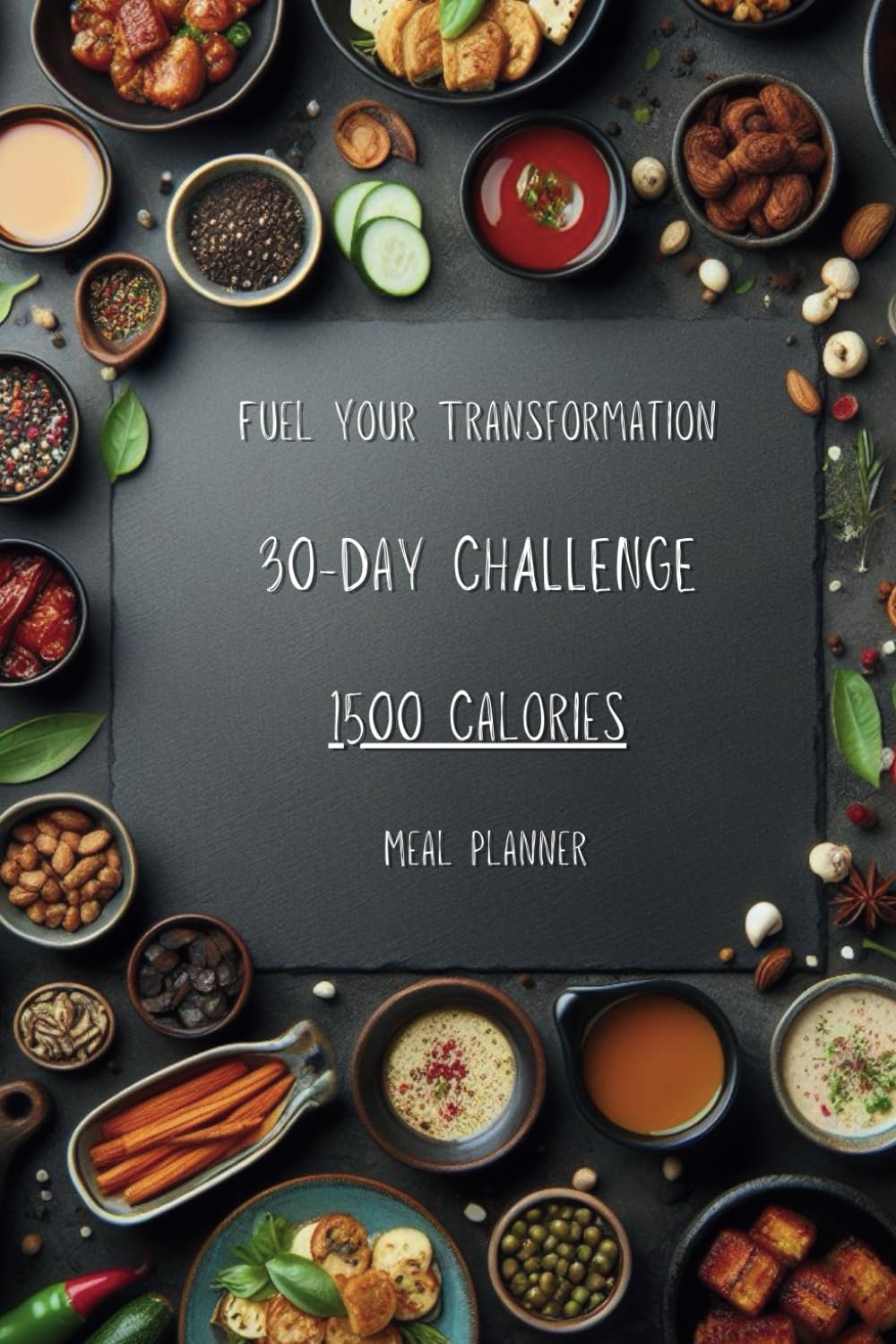 Fuel Your Transformation - 30-Day CHALLENGE - 1500 Calories - Meal Planner