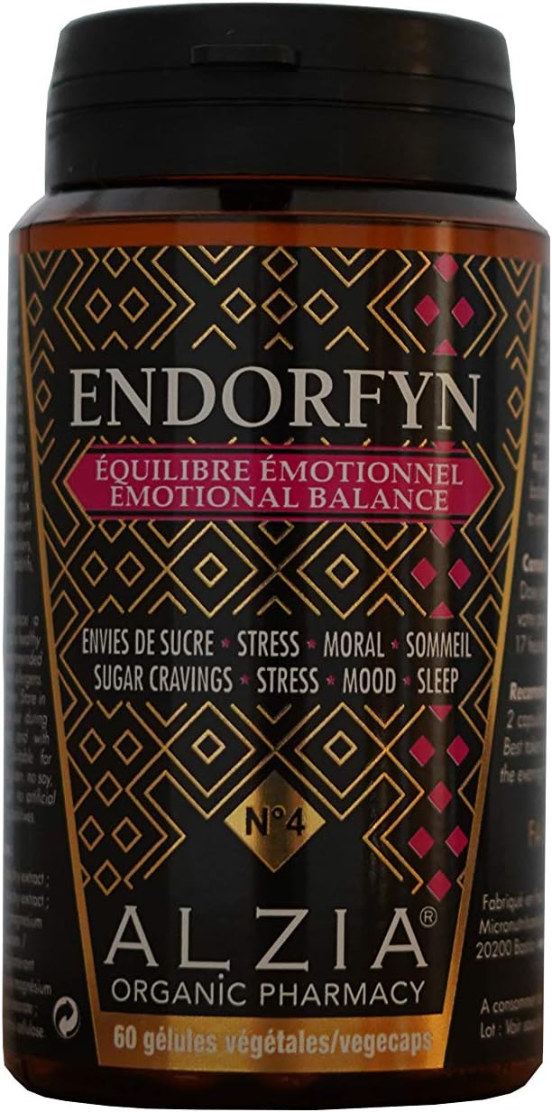 ENDORFYN- COMPLÉMENT ALIMENTAIRE À BASE DE PLANTES-DIMINUTION DES ENVIES DE SUCRE-GESTION DU STRESS-AMÉLIORATION DU SOMMEIL-SÉROTONINE NATURELLE-GÉLULES VÉGÉTALES-DR ANNE-MARIE PAVERANI-MICRONUTRITION