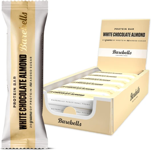 Barres De Protéines Sans Sucre Ajouté Haltères 55 G X 12 bars (White Chocolate Almond)
