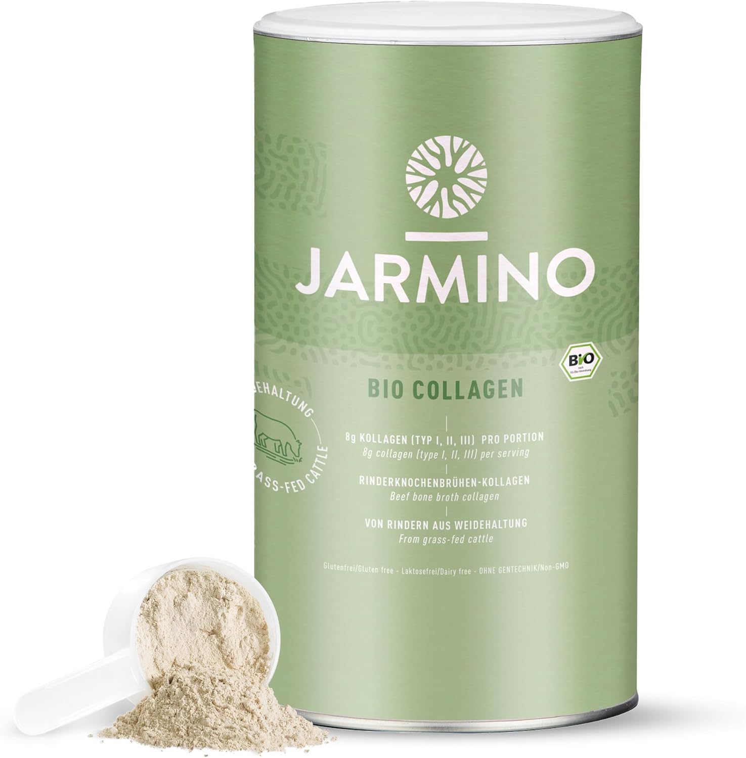 Collagene bio - Collagene poudre plus naturel que les peptides de collagène - Sans additifs - 300g