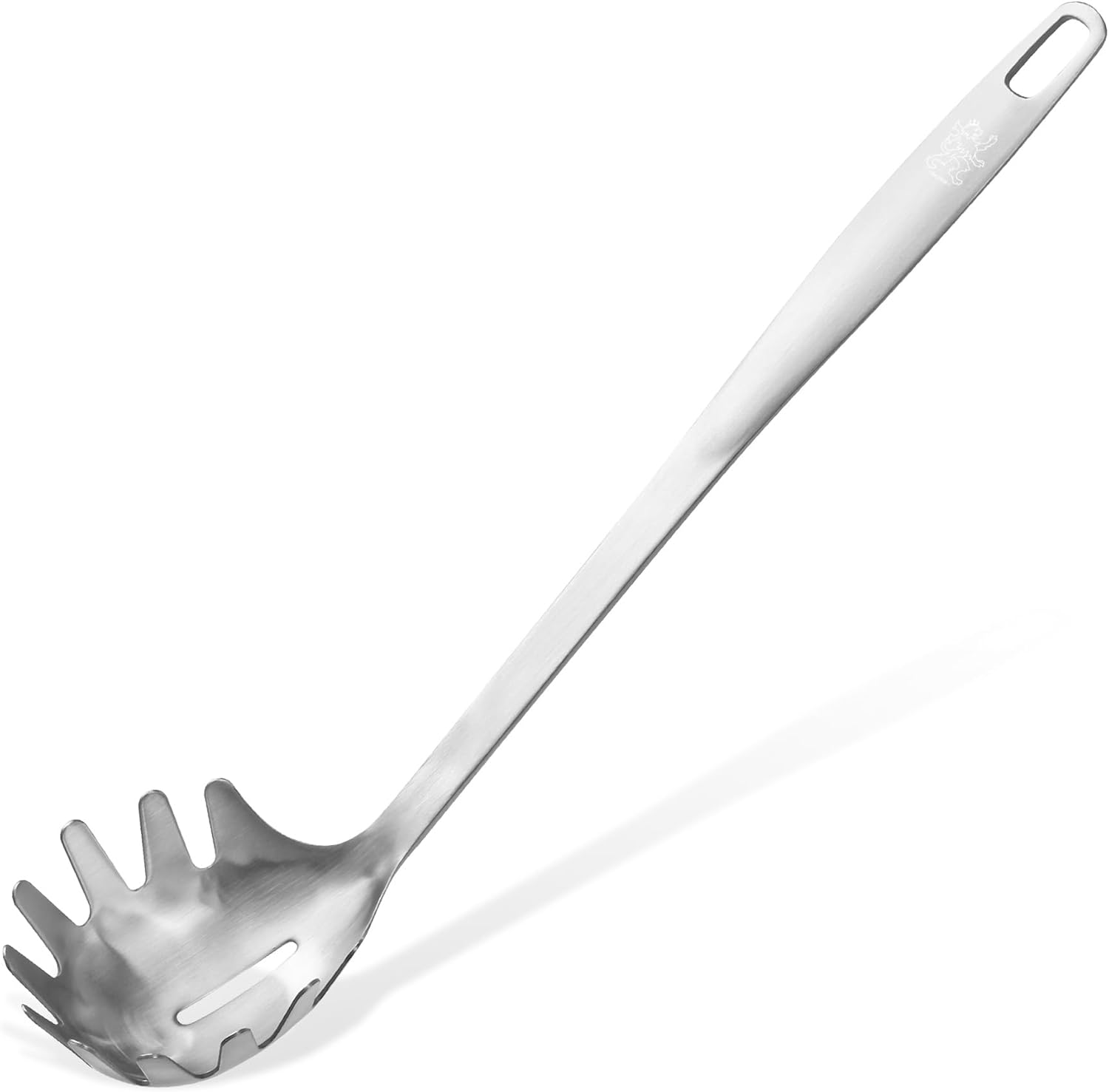 Stanley Rogers - Cuillère à spaghettis en acier inoxydable - Cuillère à pâtes satinée - Accessoires de cuisine lavables au lave-vaisselle