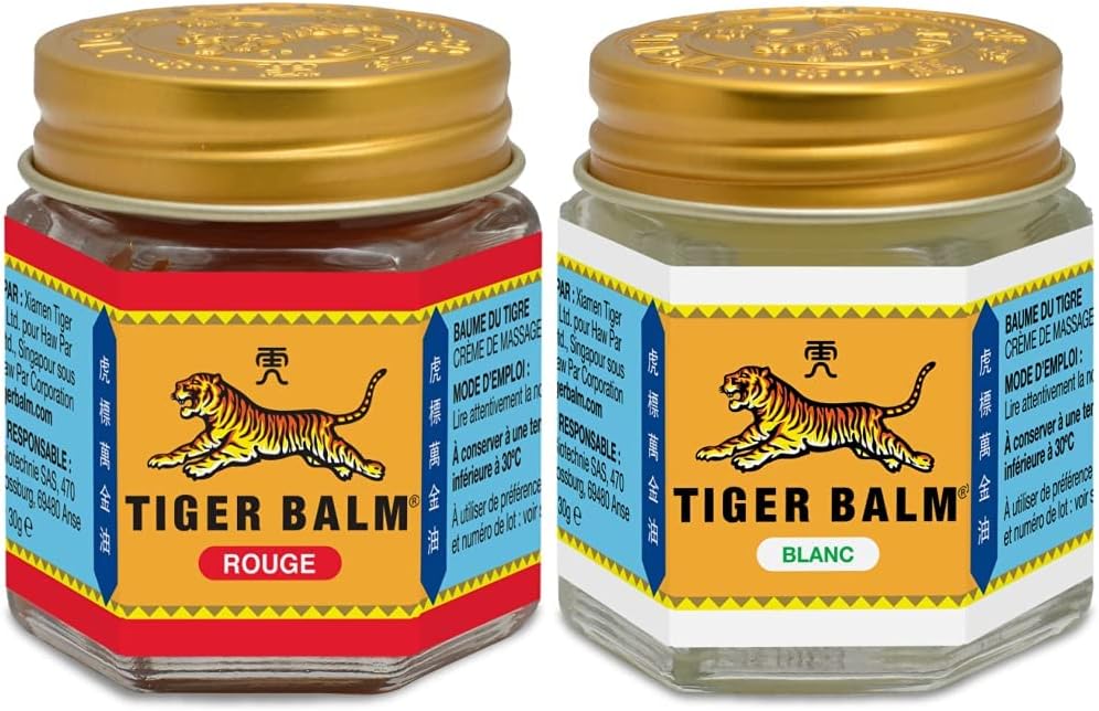 BAUME DU TIGRE 1 x Baume du Tigre Blanc - Pommade 30 g + BAUME DU TIGRE 1 x Baume du Tigre Rouge - 30 g