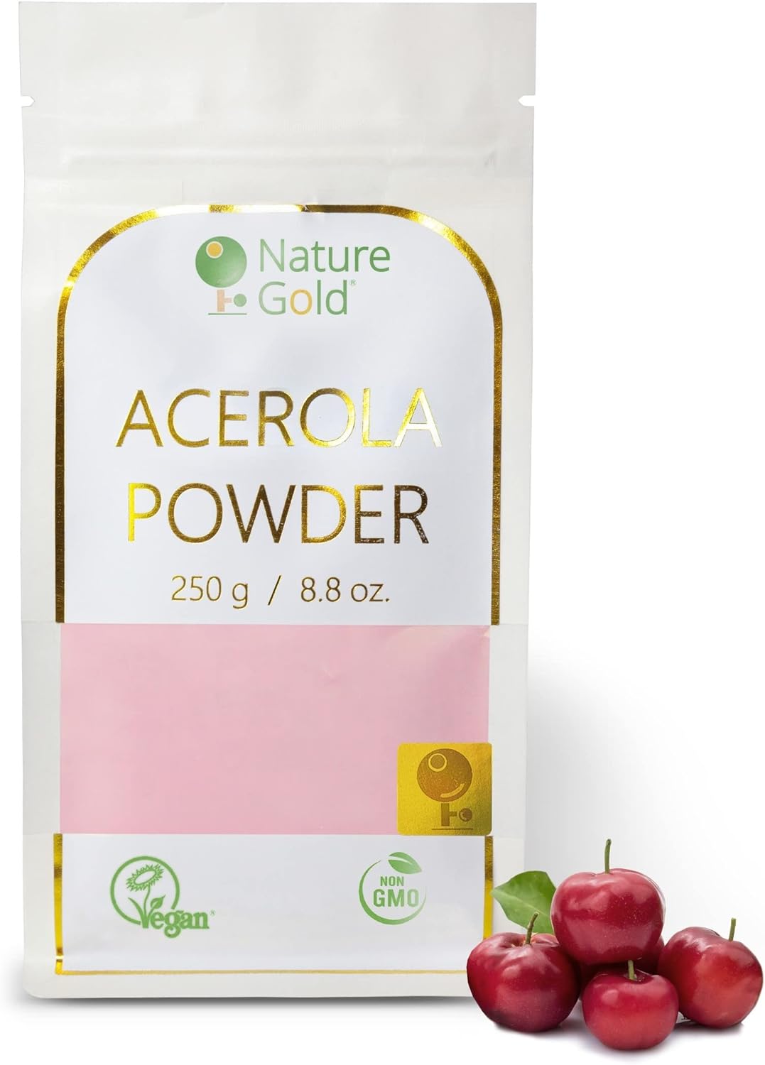 ACEROLA poudre - Vitamine C - Extrait D'Acérola Lyophilisé - 250g 8.8oz - 100% naturel et sans sucre - .boostez votre immunité naturelle ~*~