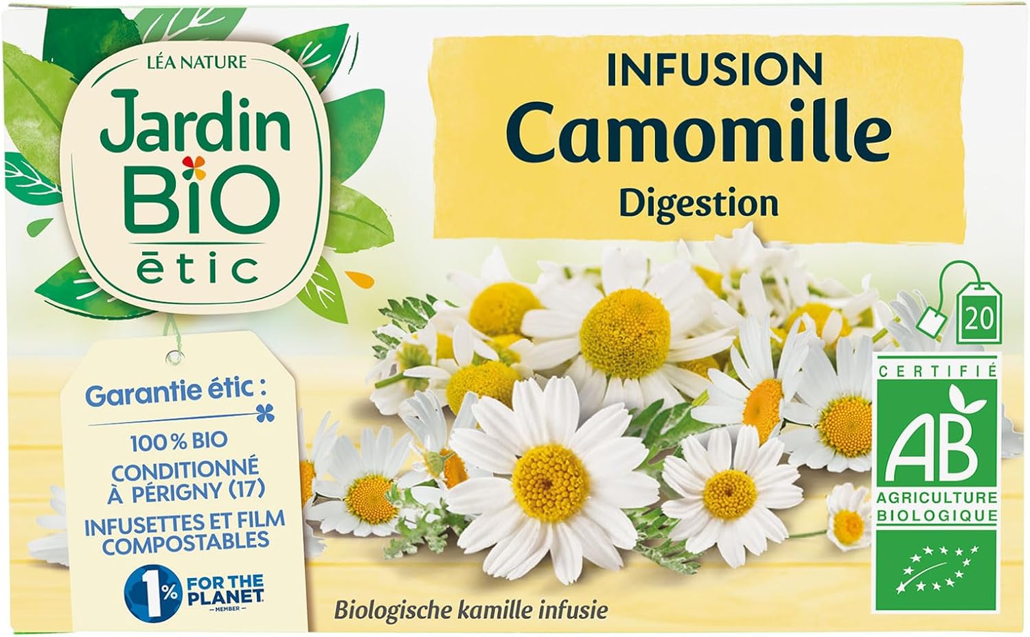 Infusion Camomille 1 28 g (Lot de 1)