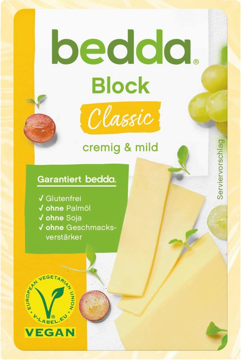 Bedda Classic Block (Alternative végane au fromage) 200g
