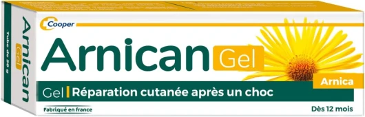 ARNICAN - Gel à base d'arnica - Réparation cutanée après un choc - Fabriqué en France - Tube de 50 g