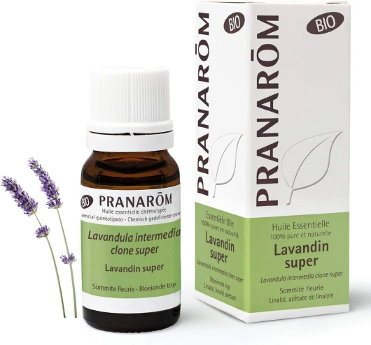 PRANARÔM - Lavandin Super Bio - Huile Essentielle Chémotypée - Relaxation & Récupération - 100% Pure Et Naturelle - HECT - 10 ml 1 ml (Lot de 1) Lavandin Bio Chemotypée