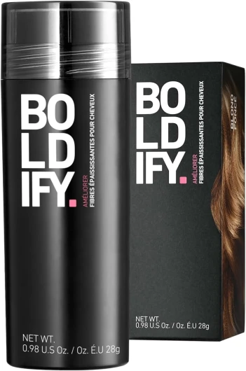Fibres Capillaires Naturelles - 28g - Poudre Densifiante Cheveux - Poudre Cheveux Pour Cheveux Clairsemés - Masque la Perte de Cheveux en 15 Secondes - Pour Femmes et Hommes (Blond Foncé) 28 g (Lot de 1) Blond foncé
