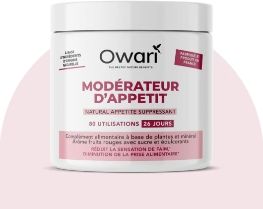 POUDRE COUPE FAIM - Complement Alimentaire Naturel Perte de Poids - Modérateur d'Appetit Avec Konjac - Amincissant Fort - 80 Utilisations - 100% Naturel et Produit en France