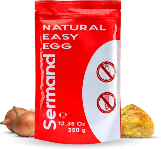 Blanc d'Œuf Bio en Poudre (350 GR) - Blancs d'Œufs Écologiques en Poudre - d'Œuf Bio - Sans Additifs - Produits Sans Lactose - Présentation en Sachet Zip
