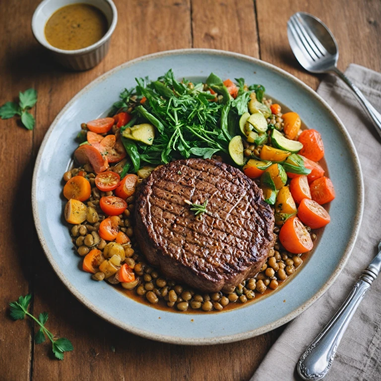 Les bienfaits nutritionnels du steak de lentilles