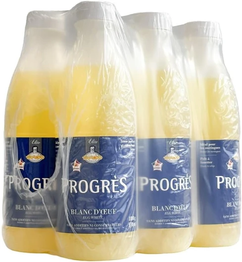 Liot - Blanc d'Œuf Liquide - Sans additifs ni conservateurs - Pack de 6x970ml - 6x1kg 6 x 1L (Pack)