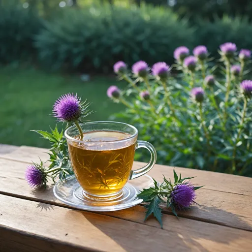 Les bienfaits de la tisane de chardon marie