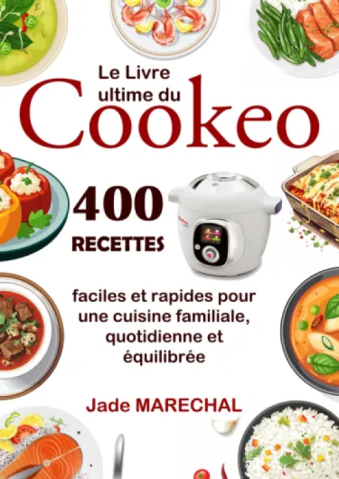Le Livre ultime du Cookeo: 400 Recettes faciles et rapides pour une cuisine familiale, quotidienne et équilibrée
