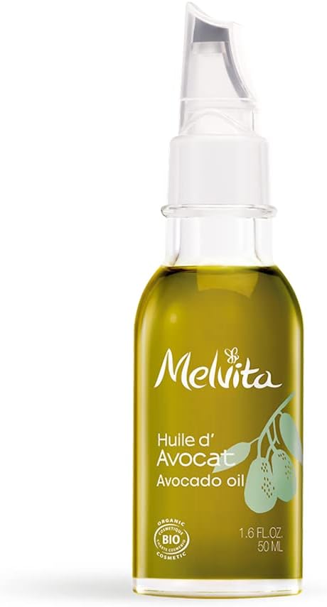 Melvita - Huile de Beauté - Nourrit et Protège la Peau - Pour le Visage, Corps et Cheveux - Fabriquée en France Avocat
