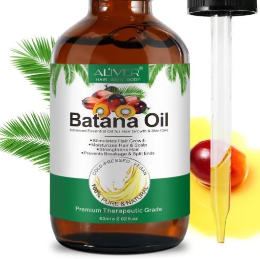 Batana Huile de Batana pour la croissance des cheveux, huile de batan bio 100 % naturelle et pure, huiles essentielles hydratantes, améliore le rayonnement de la peau, prévient la chute des cheveux,