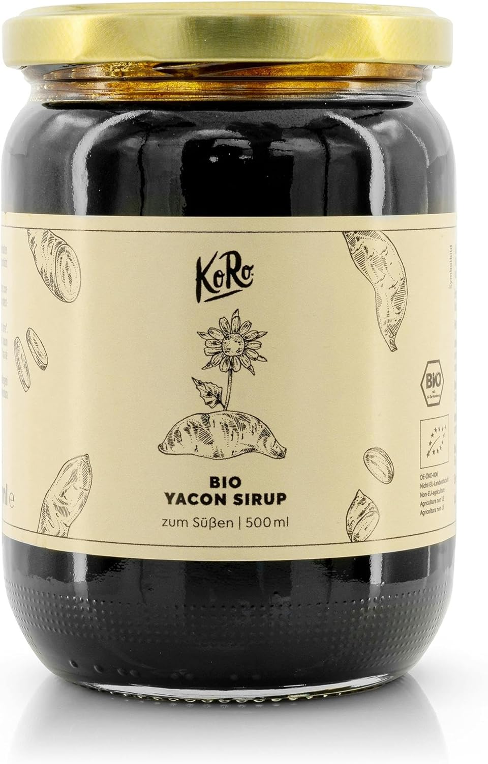 Sirop de Yacon bio 500 ml Yacon Bio 500 ml (Lot de 1)