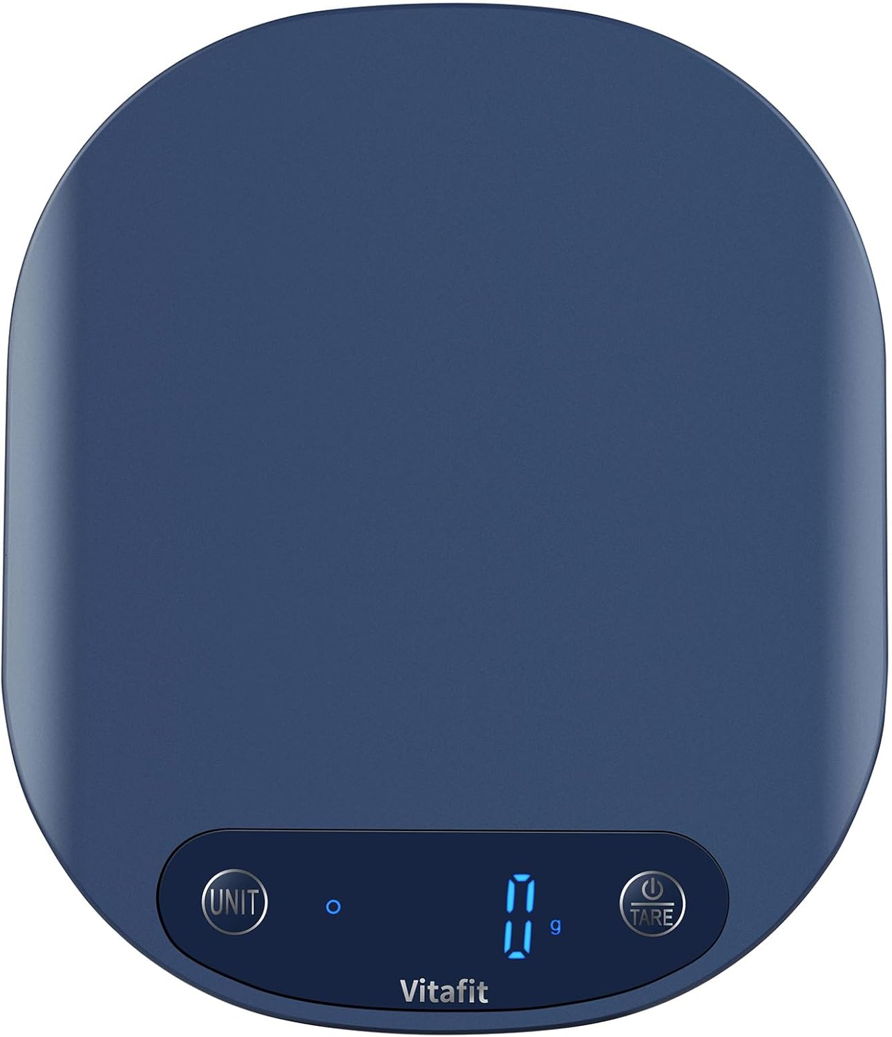 15kg Balance de Cuisine, Usine Professionnelle DEPUIS 2001, 6 Unités et Fonction Tare Acier Inoxydable Smart Digital Balance de Alimentaire Multifonctionnel, 3*AAA Incluses,Bleu