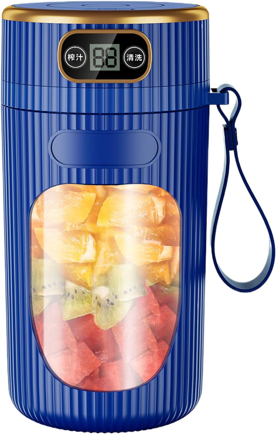 Mixeur portable – Petite tasse à jus - Tasse mélangeur portable - Shaker de protéines électrique sans fil pour voyage, plage, cuisine, préparation des repas, pique-nique, post-entraînement, camping