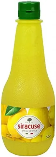 SIRACUSE - Le Jus De Citron Jaune 50Cl - Lot De 4