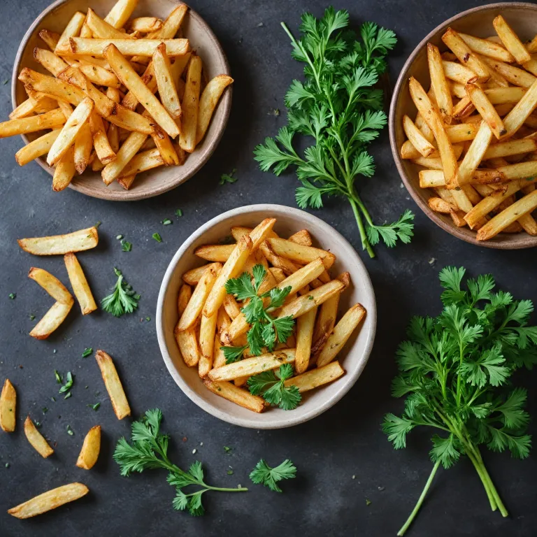 Frites au four : la vérité sur leur impact calorique et nutritionnel face aux frites classiques