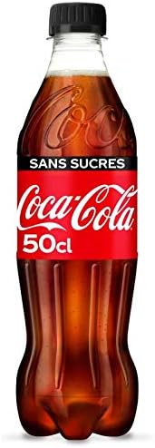 COCA COLA - Zéro Bouteille 50Cl - ( Lot De 4 )