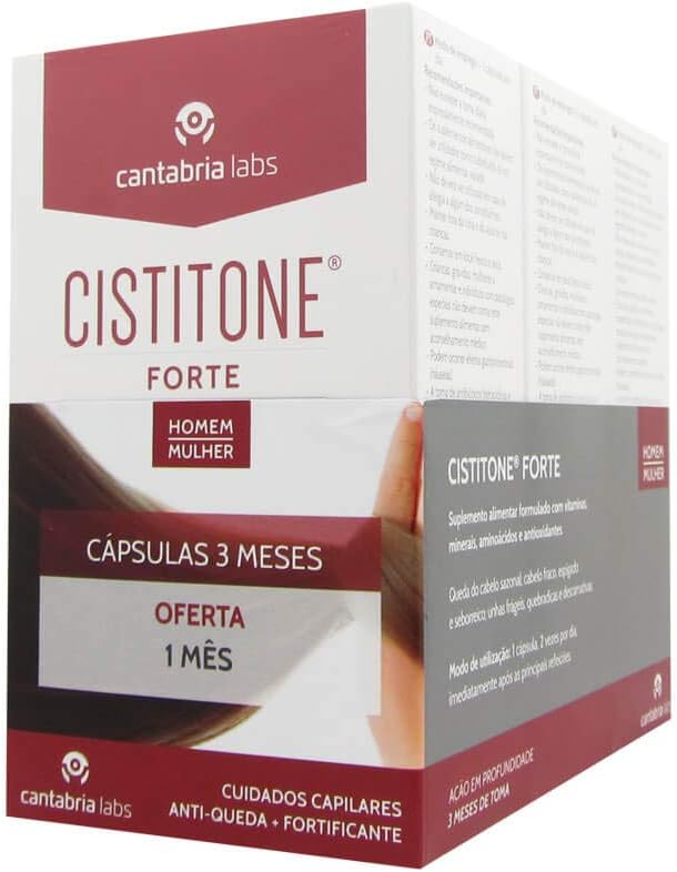 Cistitone Forte Pack Cheveux Et Ongles 3x60caps