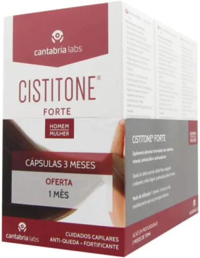 Cistitone Forte Pack Cheveux Et Ongles 3x60caps