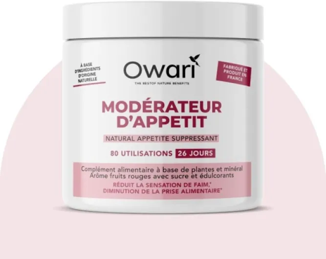 POUDRE COUPE FAIM - Complement Alimentaire Naturel Perte de Poids - Modérateur d'Appetit Avec Konjac - Amincissant Fort - 80 Utilisations - 100% Naturel et Produit en France