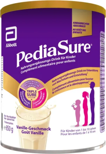 Shake Vanille - Complément alimentaire pour enfants - Shake contenant multivitamines et minéraux, des protéines et des oméga 3 et 6 - À partir de 1 an - 1 x 850 g 850g