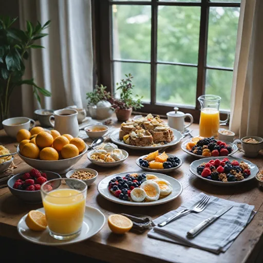 Comment composer une formule petit dej équilibrée et gourmande
