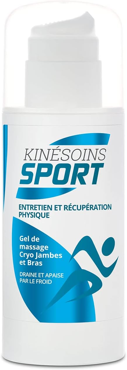 SPORT - Gel de massage Cryo Jambes et Bras - Urgences Récupération - 150 ml
