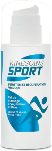 SPORT - Gel de massage Cryo Jambes et Bras - Urgences Récupération - 150 ml