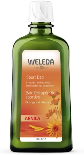 Bain Sport à l'Arnica - Récupération Musculaire & Anti-Fatigue - Apaise, Détend & Revitalise Après l'Effort - Idéal Hiver & Sport Intensif - NATRUE* - Vegan*** - 200 ml