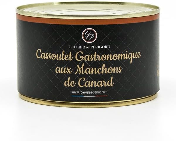 Cassoulet gastronomique aux manchons de canard 420g