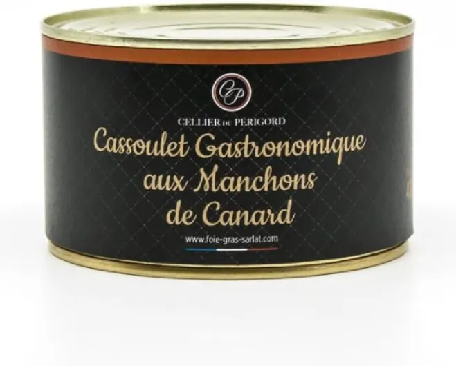 Cassoulet gastronomique aux manchons de canard 420g