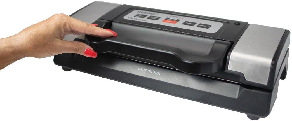 Maxxo VM Comfort Machine sous vide professionnelle automatique appareil de mise sous vide alimentaire en acier inoxydable 12 l/min 110 W