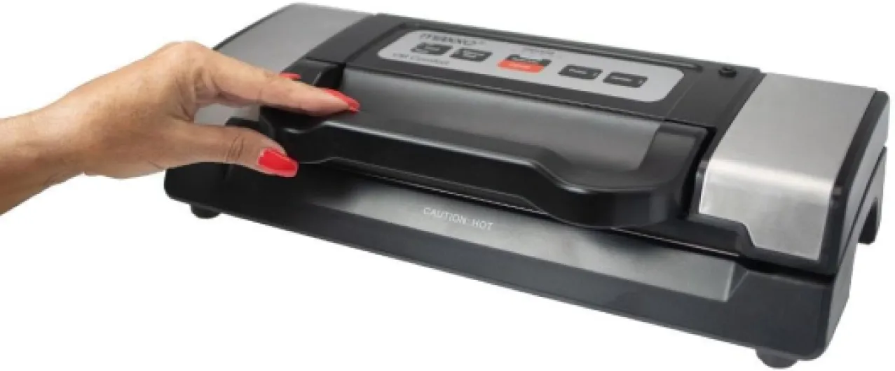 Maxxo VM Comfort Machine sous vide professionnelle automatique appareil de mise sous vide alimentaire en acier inoxydable 12 l/min 110 W