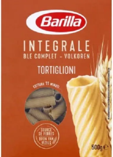 Tortiglioni blé complet 500g Blé complet 500 g (Lot de 1)