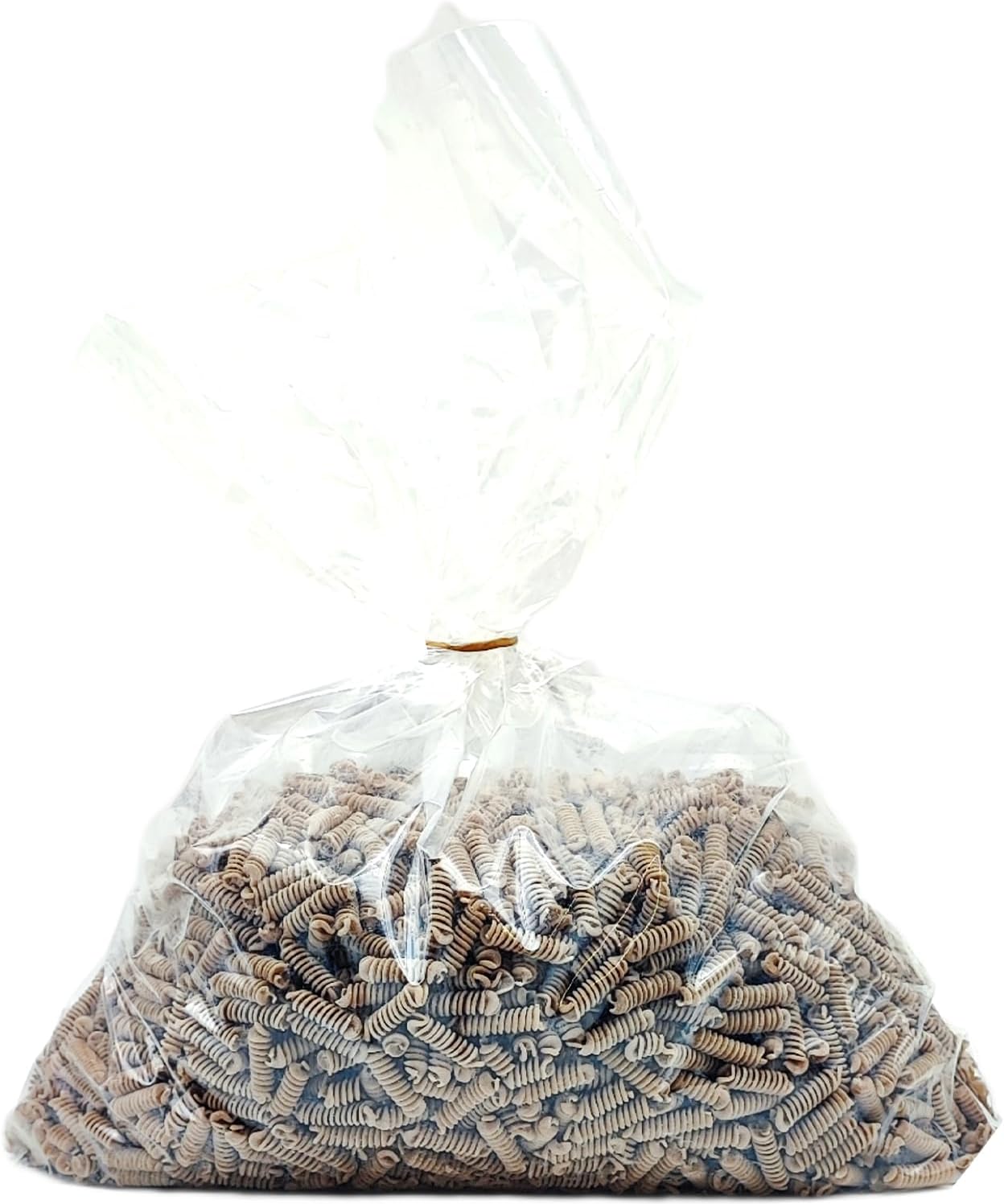 Oltresole, Pâtes au sarrasin complet biologique, Fusilli Format 4 Kg, Pâtes avec farine de blé complet provenant de l'agriculture biologique, Sans gluten, Format pratique