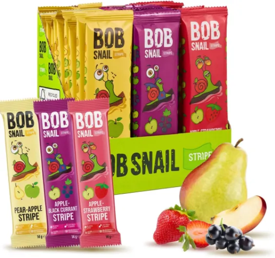 Boîte cadeau de bonbons en cuir de fruits – 30 collations végétaliennes saines en vrac pour enfants et adultes (Blackcurrant)