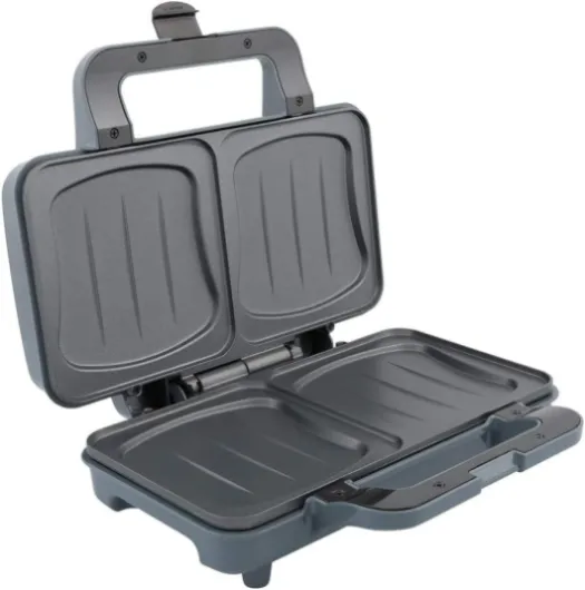 Croque-Monsieur DUO'DWICH XXL - Appareil Extra-Large, Plaques Antiadhésives, Cuisson Rapide, Rangement Vertical/Horizontal, Nettoyage Facile - Noir