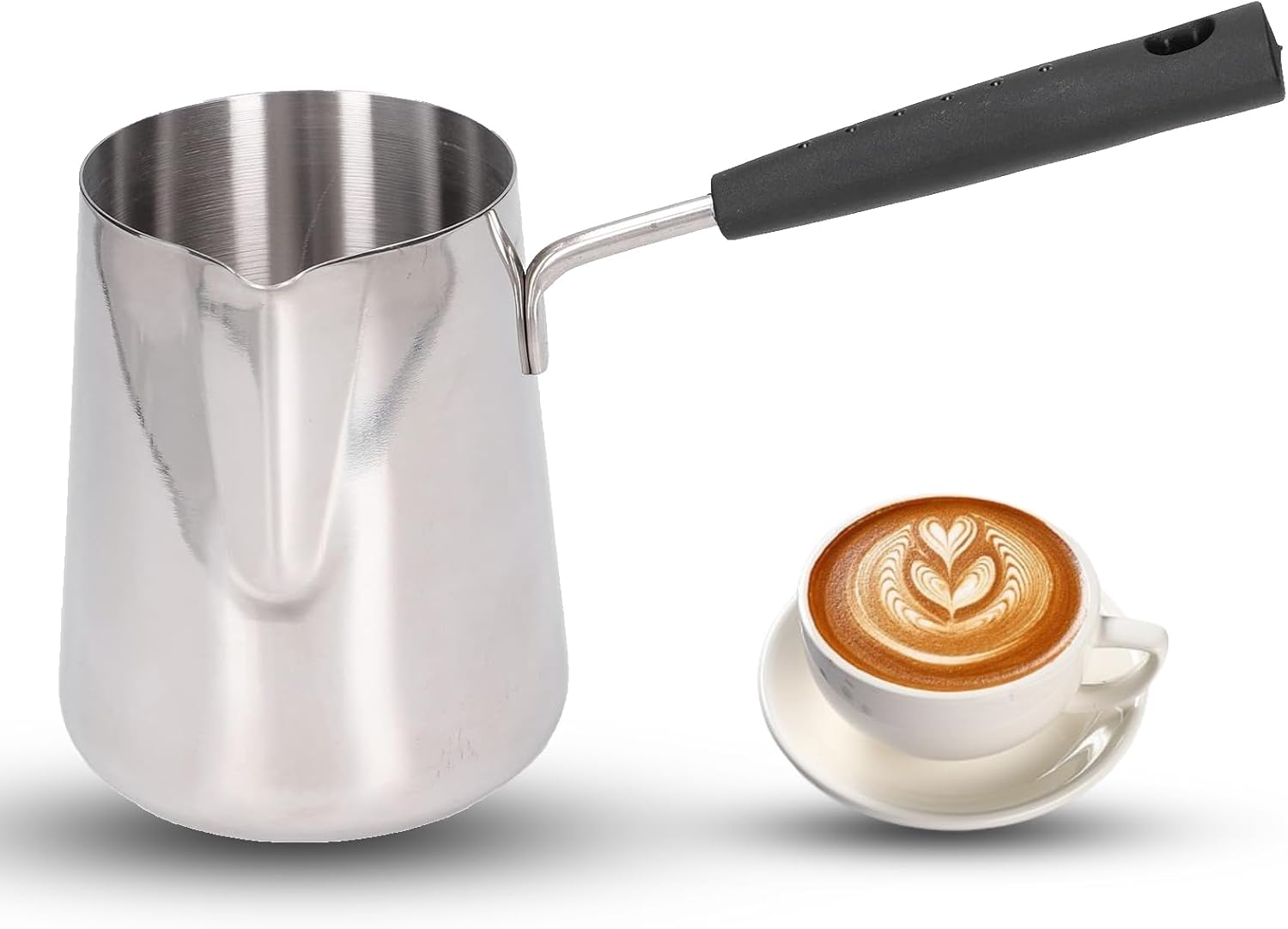 Chauffe-lait au beurre, pot à café turc chauffe-beurre pour café, lait, beurre, chocolat, 600 ml