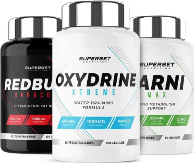 Programme Sèche Extrême - Accélère la sèche, favorise la réduction des graisses et aide à éliminer la rétention d'eau