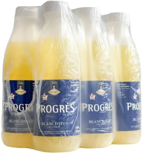 Liot - Blanc d'Œuf Liquide - Sans additifs ni conservateurs - Pack de 6x970ml - 6x1kg